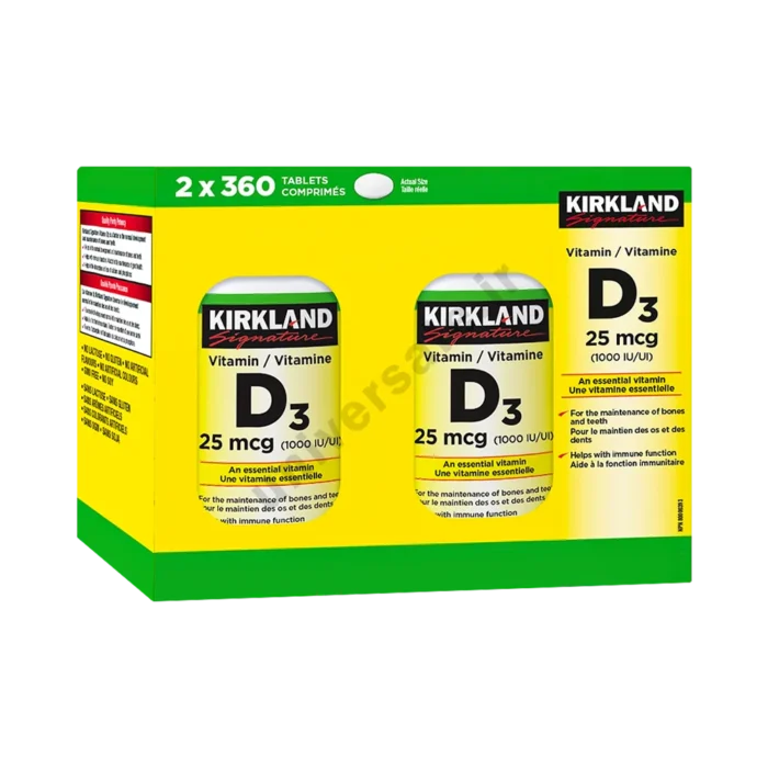 ki63 ویتامین دی3 کرکلند Kirkland Vitamin D3