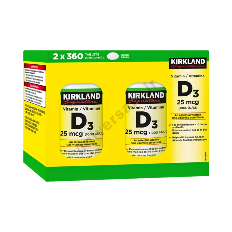 ویتامین دی3 کرکلند Kirkland Vitamin D3
