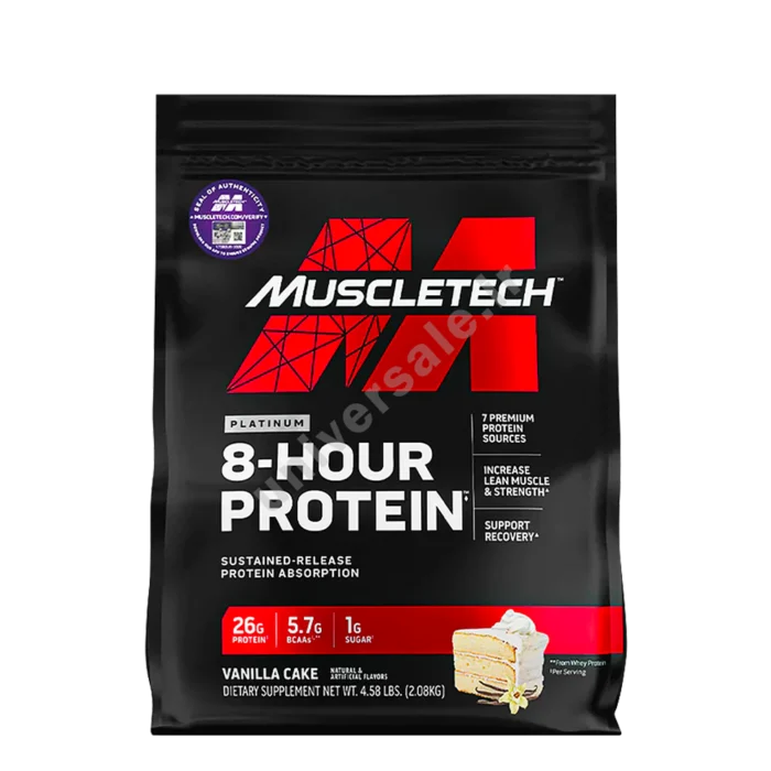mu01-g4r40005 پروتئین 8 ساعته ماسل تک