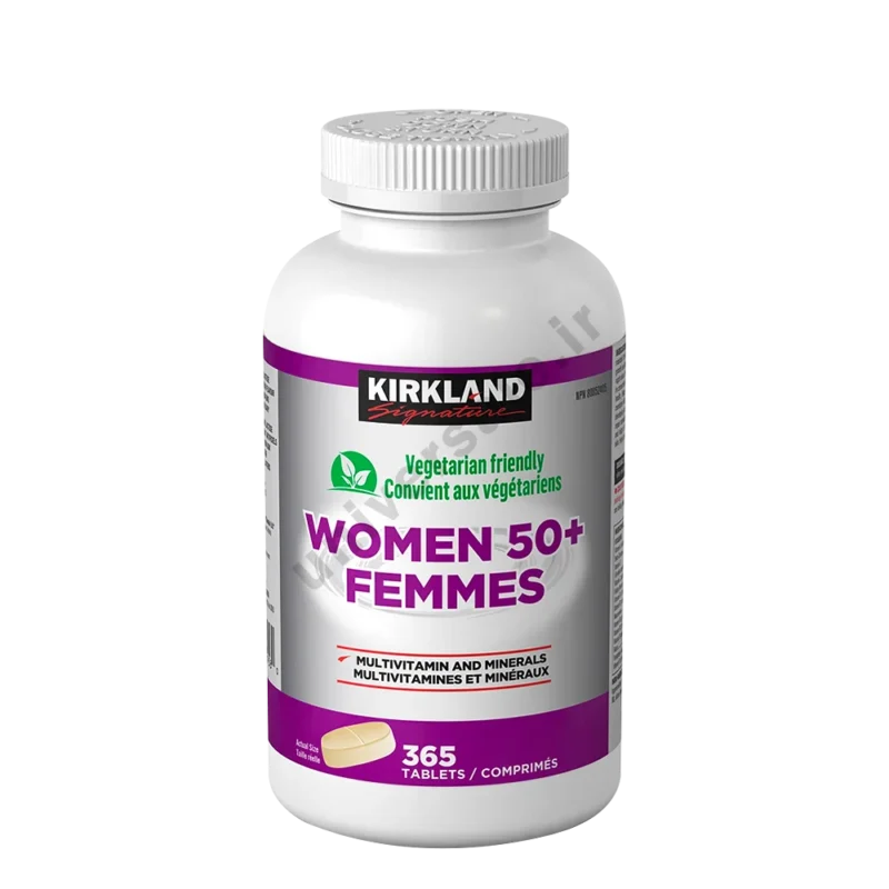 مولتی ویتامین زنانه ومن 50 پلاس کرکلند
