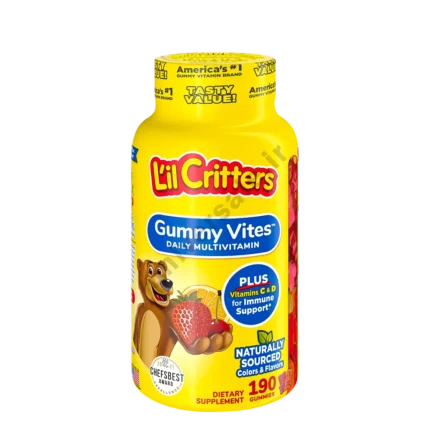 پاستیل مولتی ویتامین کودک لیل کریدترز L’il Critters Gummy Vites