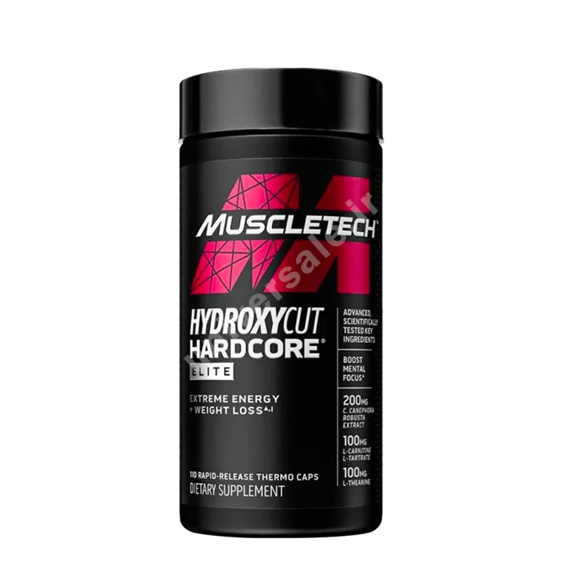 چربی سوز هیدروکسی کات هاردکور الایت ماسل تک Hydroxycut Hardcore Elite