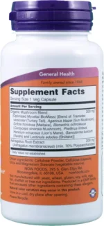 NOW FOODS Mushroom Immune Renew