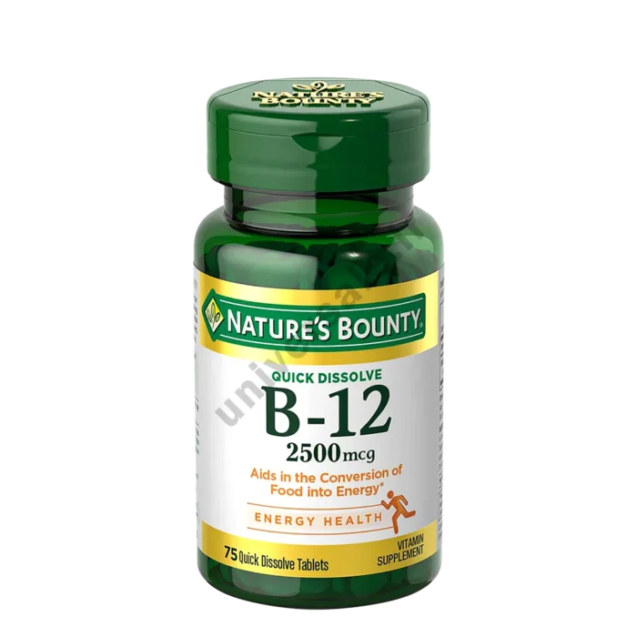 na26-015465 ویتامین B12 نیچرز بونتی 2500 میکروگرم