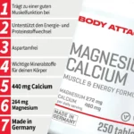 Body Attack Magnesium Calcium