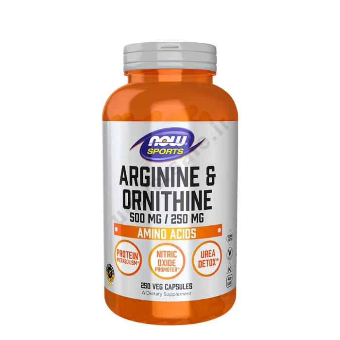 آرژنین و اورنیتین ناو اسپرت آرژنین و اورنیتین ناو اسپرت NOW Sports Arginine & Ornithine 500/250 mg