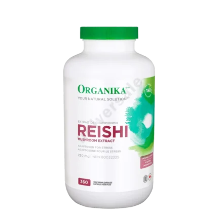 عصاره قارچ ریشی Organika Reishi Mushroom Extract 250mg 360 capsules
