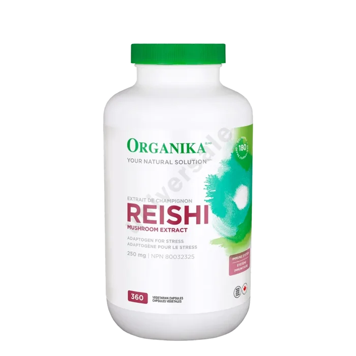 عصاره قارچ ریشی Organika Reishi Mushroom Extract 250mg 360 capsules