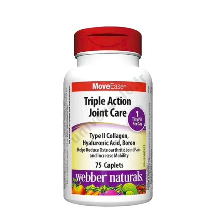 موو ایز تریپل اکشن جوینت کر وبر نچرالز Webber Naturals MoveEase Triple Action Joint Care