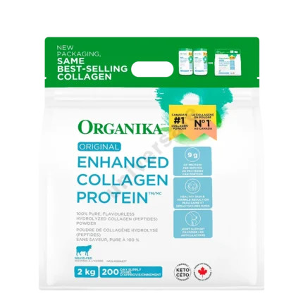 کلاژن پروتئین پیشرفته Organika Enhanced Collagen Protein 2kg